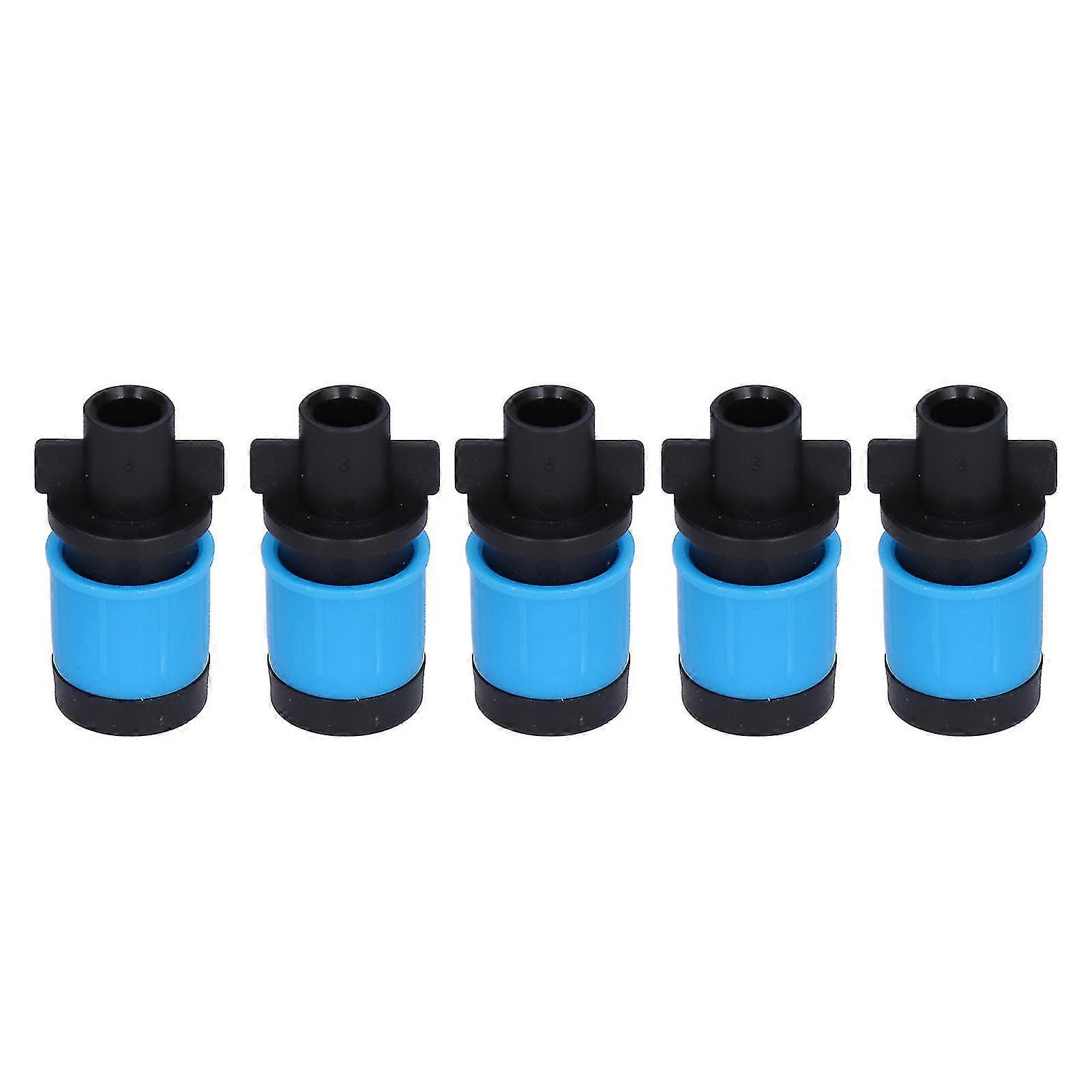 Adjustable Atomizing Nozzle Set for Micro Irrigation - 5PCS Automatic Watering Heads for Garden Use