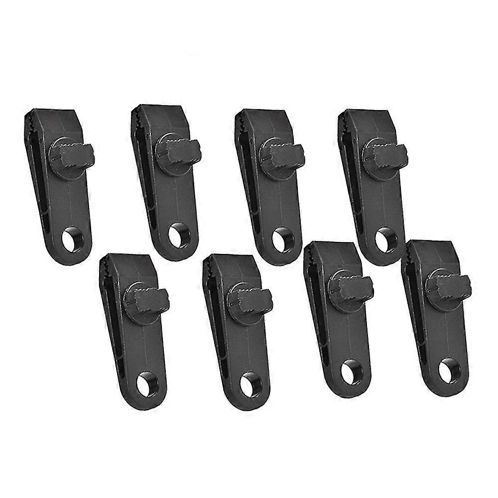 Outdoor camping windproof fixed tent clip nylon multi-functional plastic clip knob tent hook canopy clip-Reusable Tent Clips
