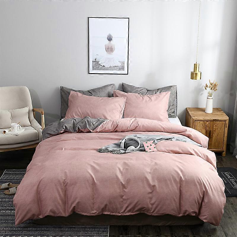 Duvet cover pillowcase - old rose210*210cm