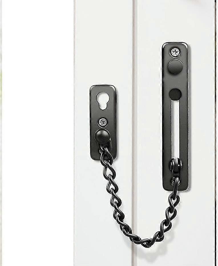 מנעול שרשרת דלת עבה במיוחד 304 נירוסטה יצוקה דלת כבדה מנעול דלת נגד גניבה