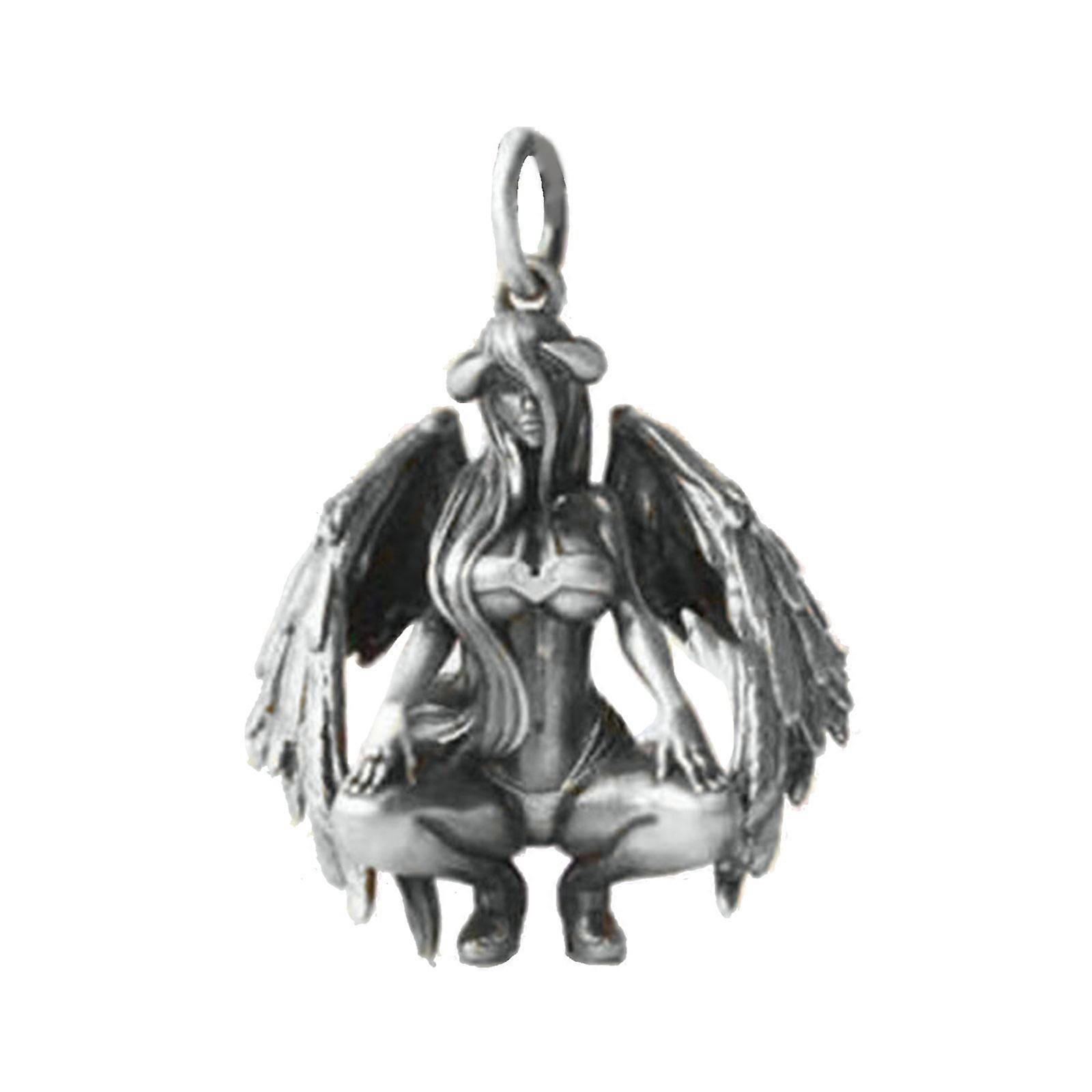 Devil Angel ailes collier tempérament pull chaîne à envoyer cadeau petit ami