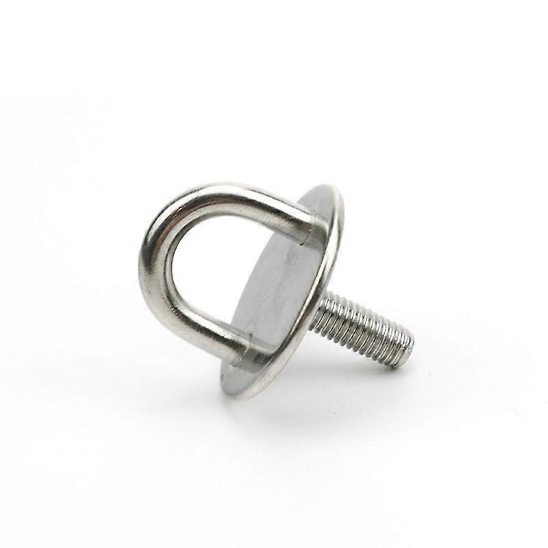 Heavy Duty Pad Eye Plate Staple Ring Hook Wall Ceiling Hammock Hooks Hanger