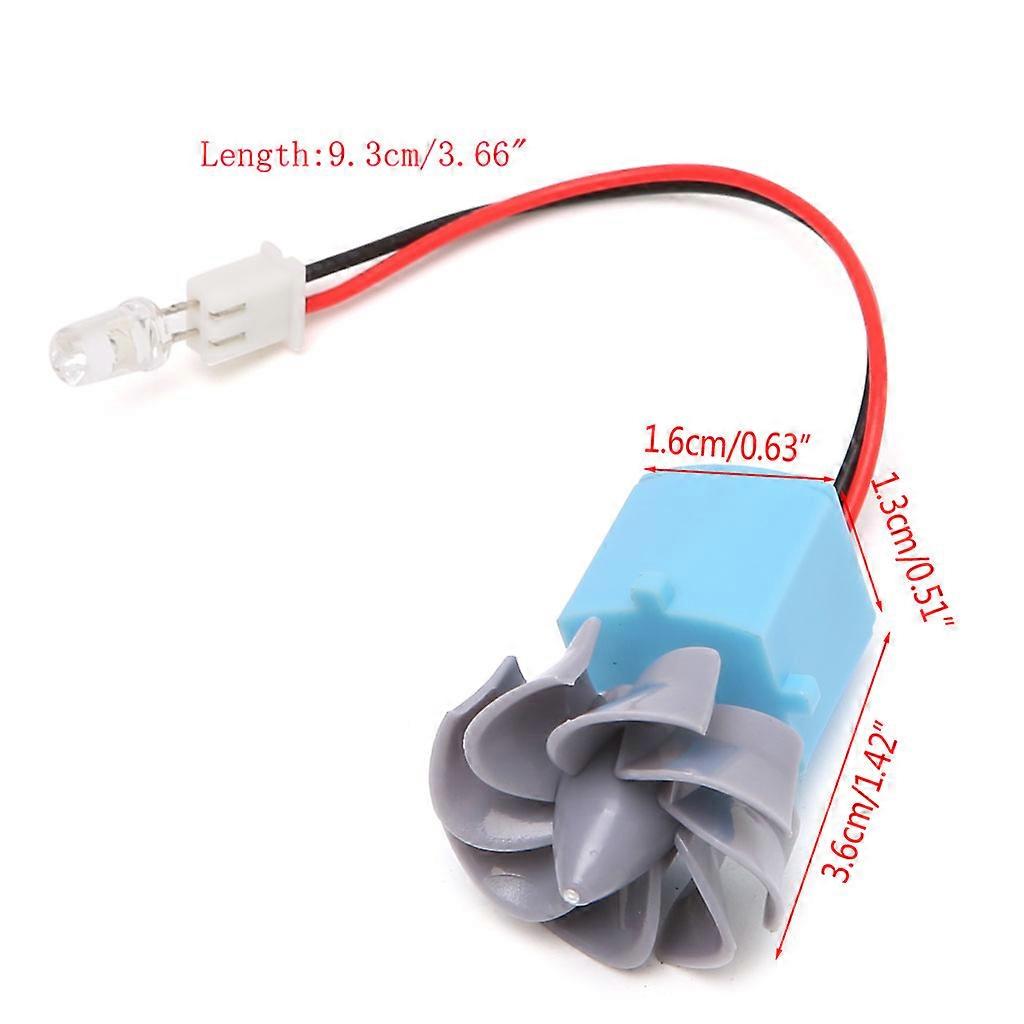 Micro 0.01V-15V Vind Generatorer Vannkraft Generator Dual-Use Generator Nyhet