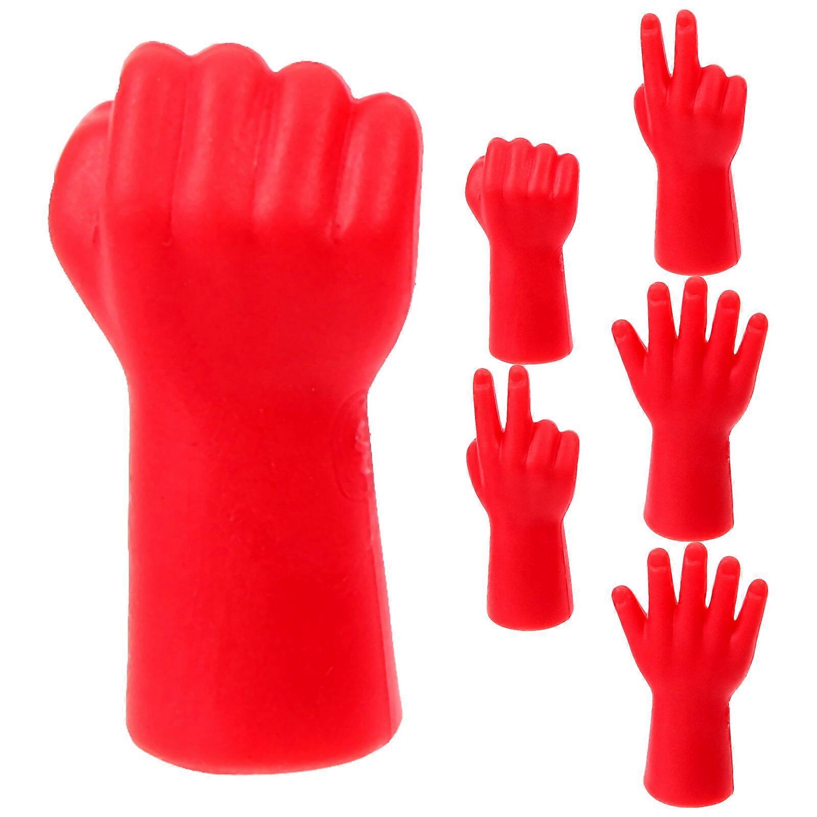 6pcs Needles Point Silicone Protector Knitting Needle Stoppers Needle Accessories