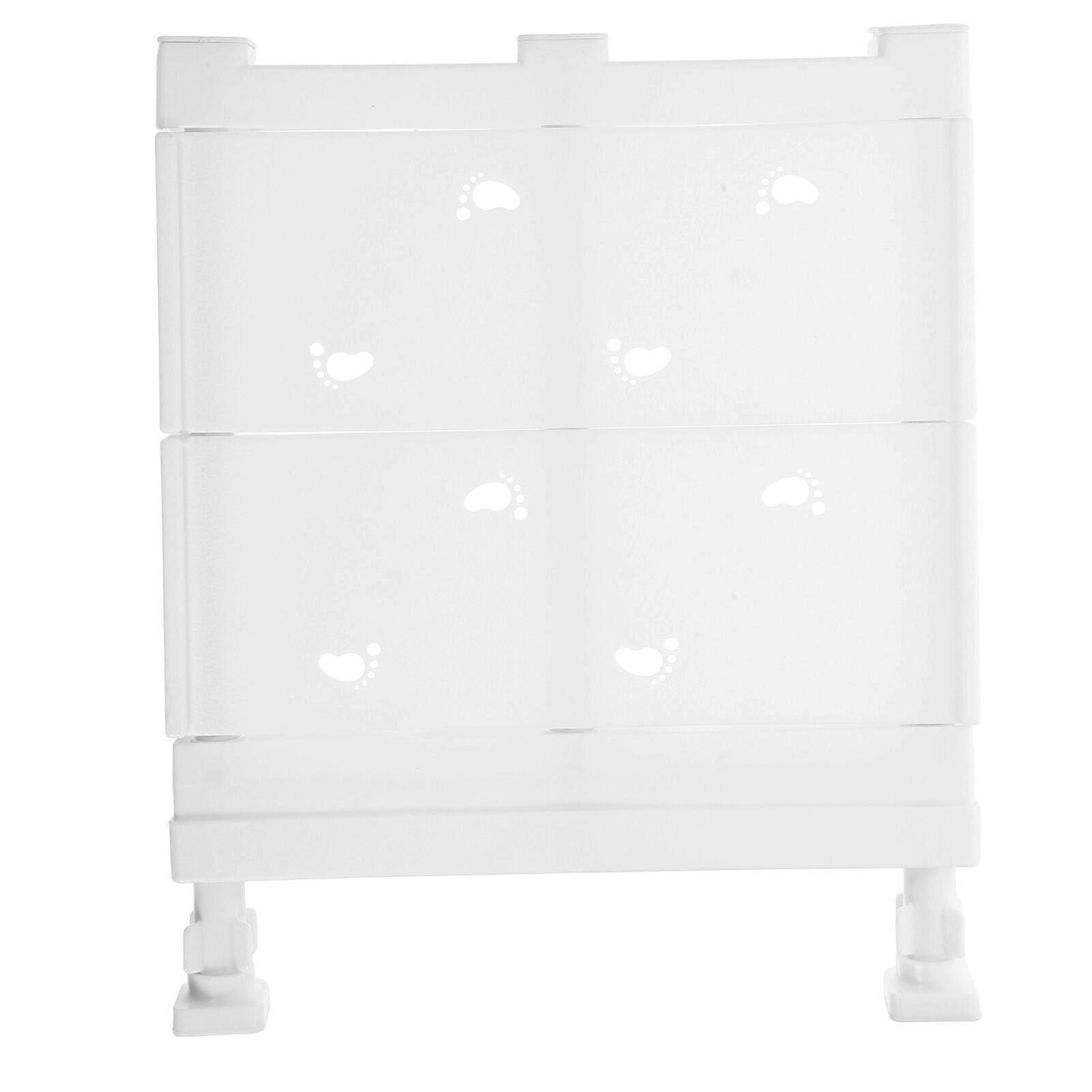 Wardrobe Divided Storage Stand Nail-free Retractable Storage Bracket Organizer