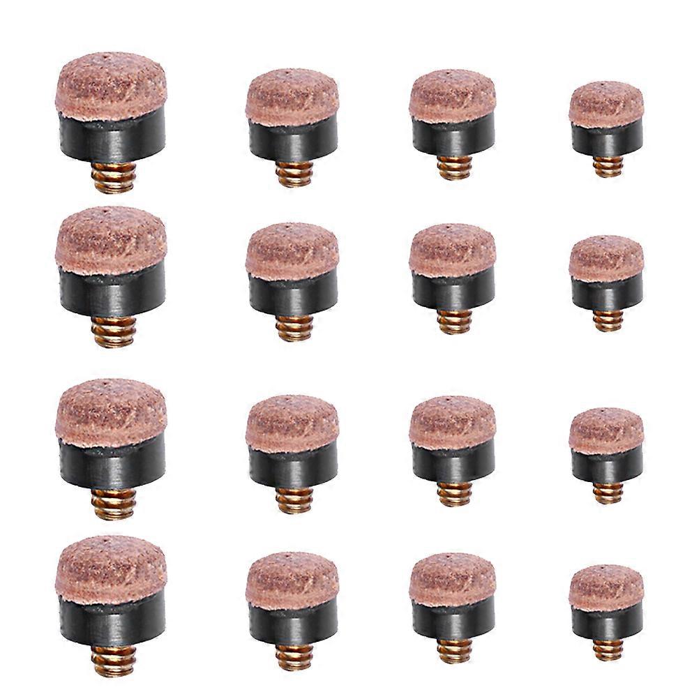 40 Pcs Billiard Accessories Billiards Pole Tip Billiard Screw Tips Pool Table Tips