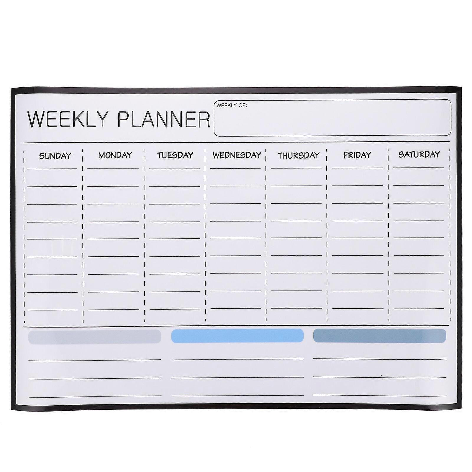 Household Fridge Calendar Multi-function Fridge Board Convenient Schedule Board