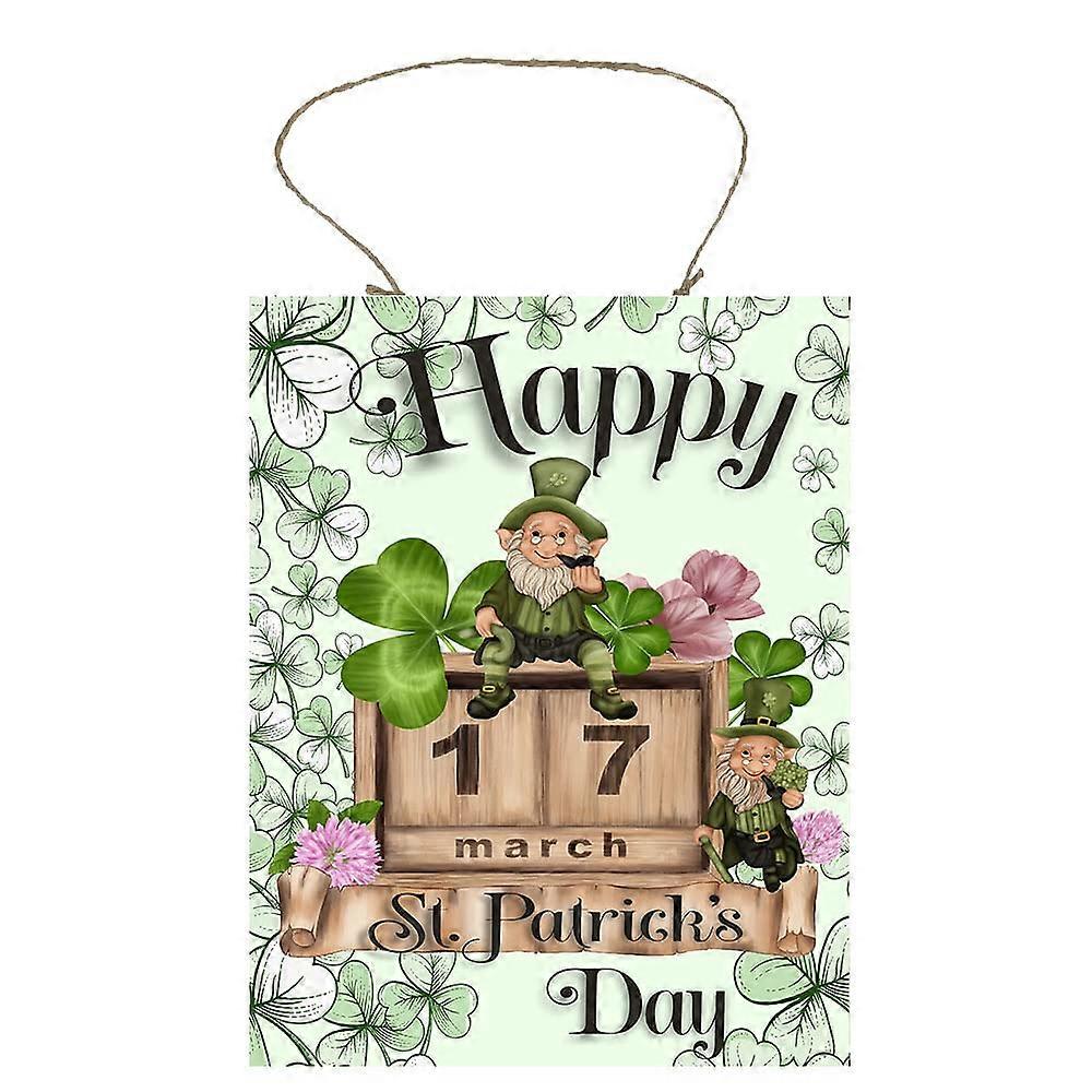 Boldog Szent Patrik-napi fa tábla