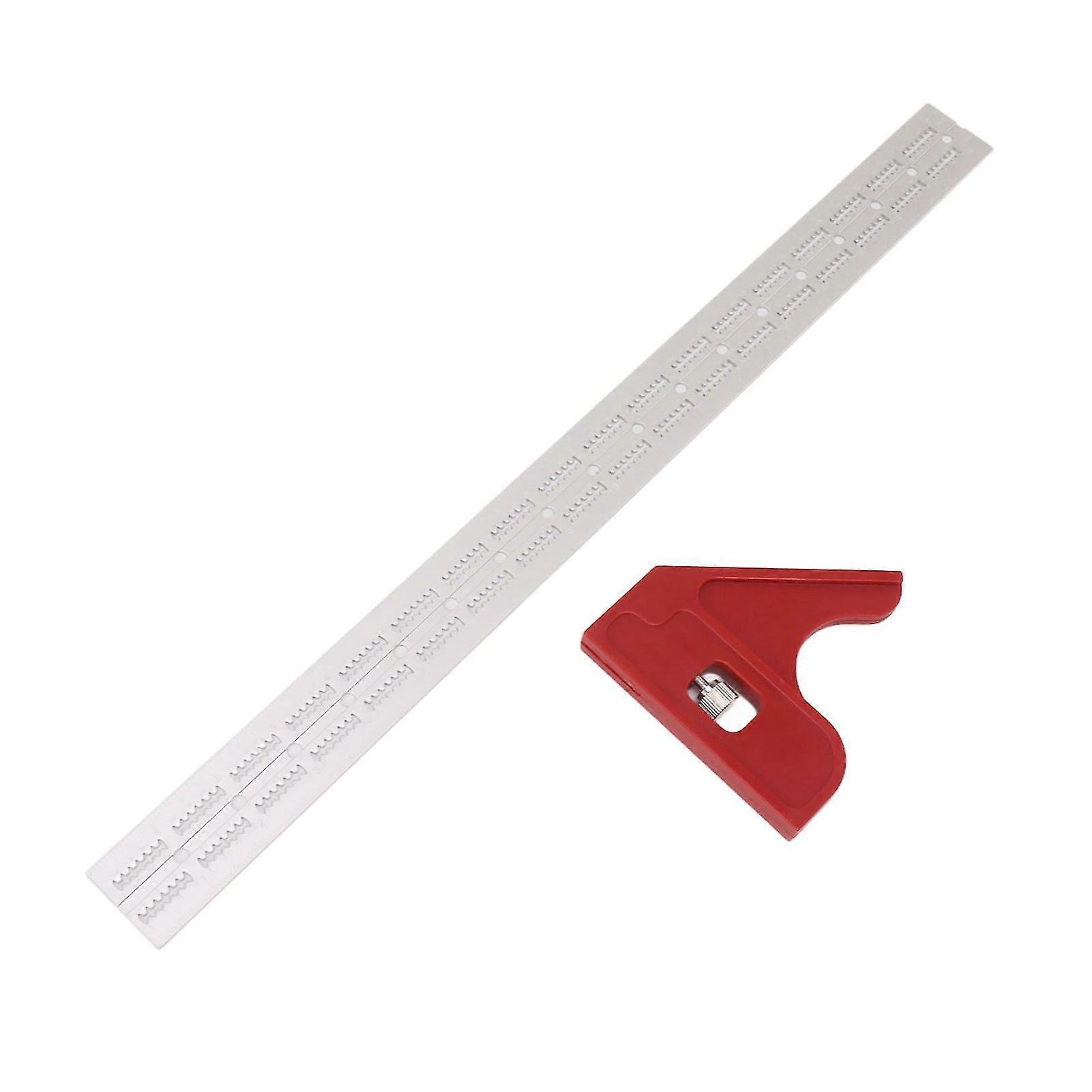Woodworking Caliper Adjustable Angle Level Measuring Tool Marking Layout Straight Ruler