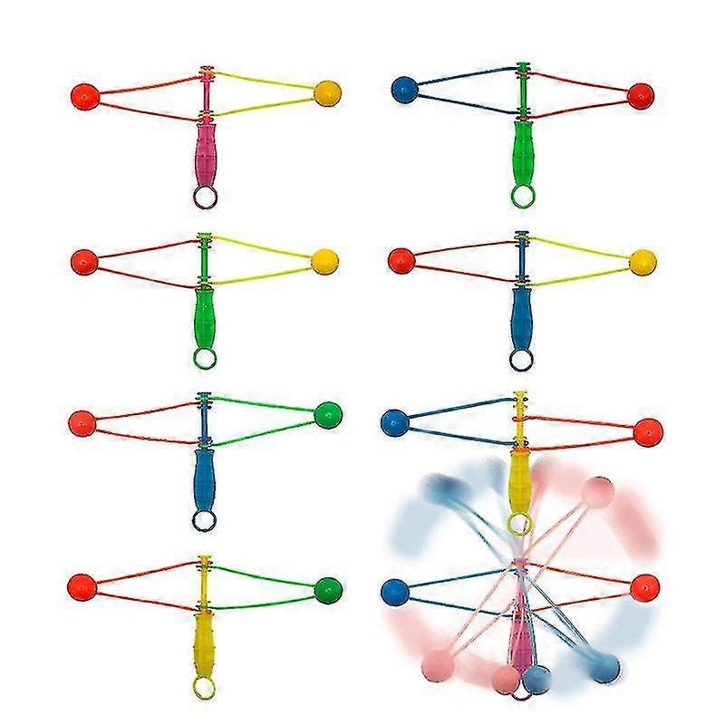 8 Pcs 4 Inch Mini Clackers, Plastic Pendulum Ball