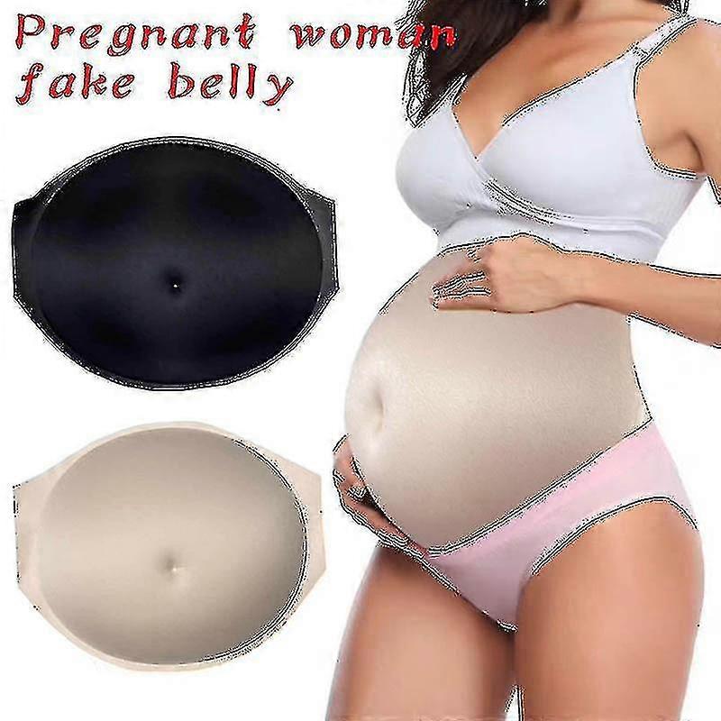 Simulation Pregnant Belly Tummy Bump Actor Cosplay Props Breathable Stage Performance High Quality