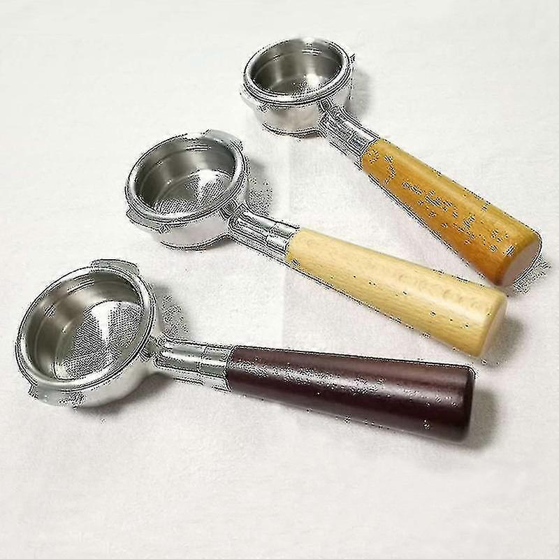 58mm Double Ear Coffee Handle Bottomless Filter For Delonghi Coffee,a