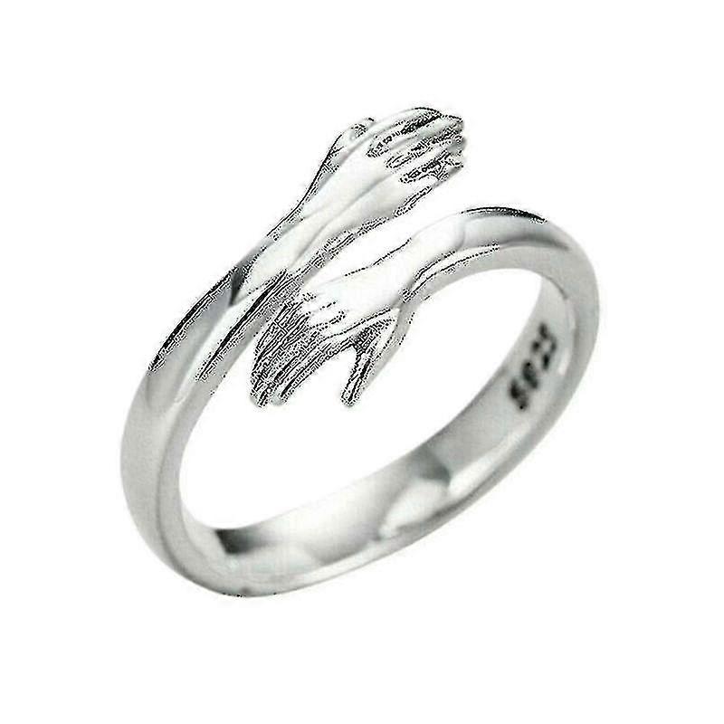 Beautiful Hug Ring, Adjustable Thumb Ring