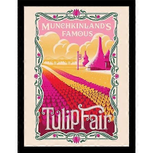 Wicked Munchkinland Framed Poster