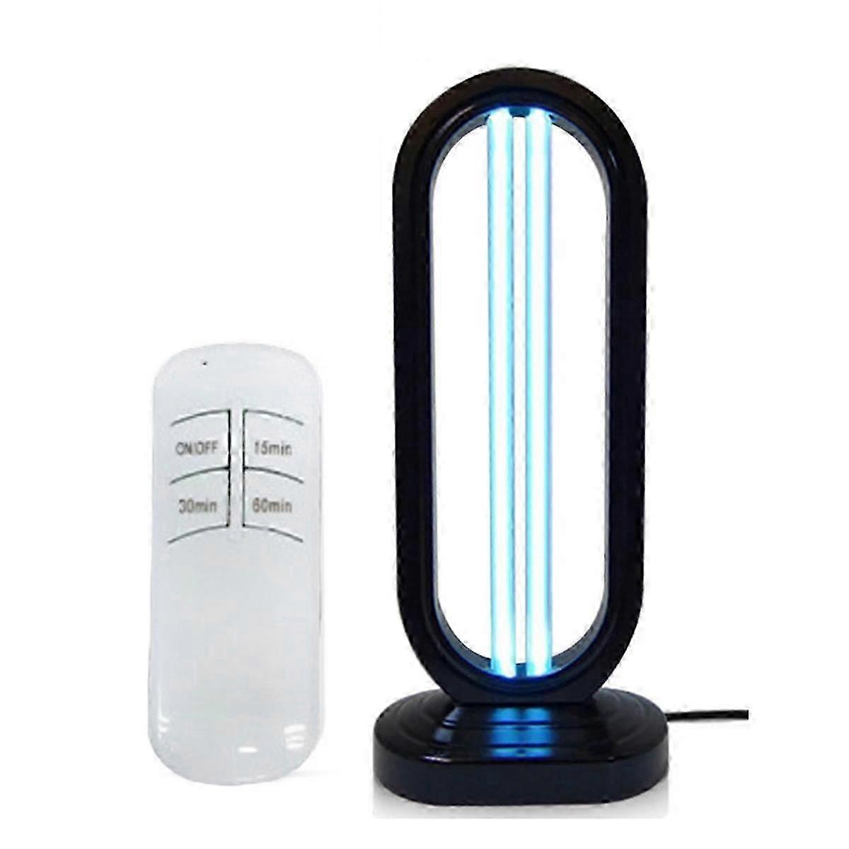 Haloclean UV, Multi-Function Haloclean, Cleans the Bedroom & Provides Lighting suitable for Home School Black