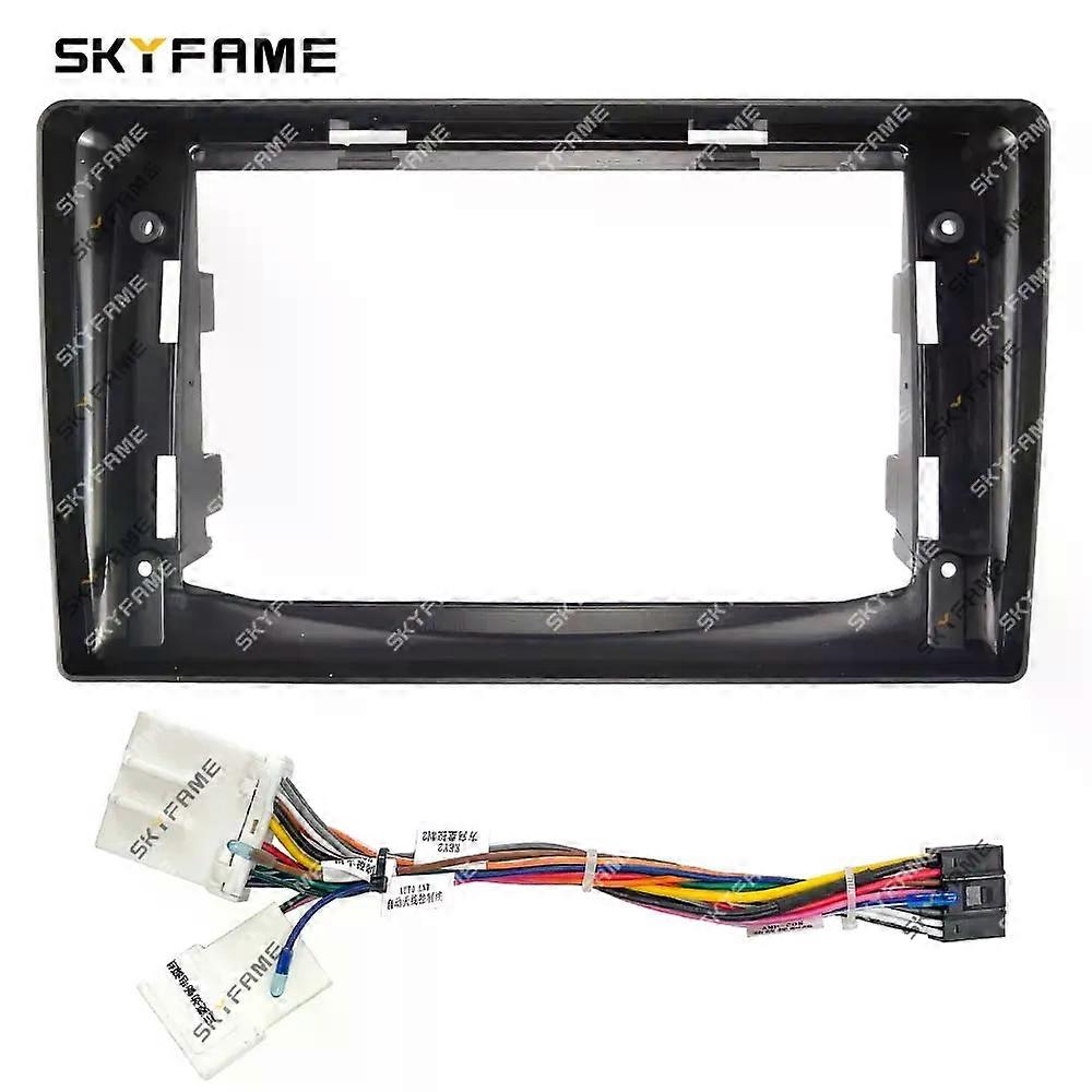 Applies to Car Frame Fascia Adapter Android Radio Dash Fitting Panel Kit For Mitsubishi Zinger