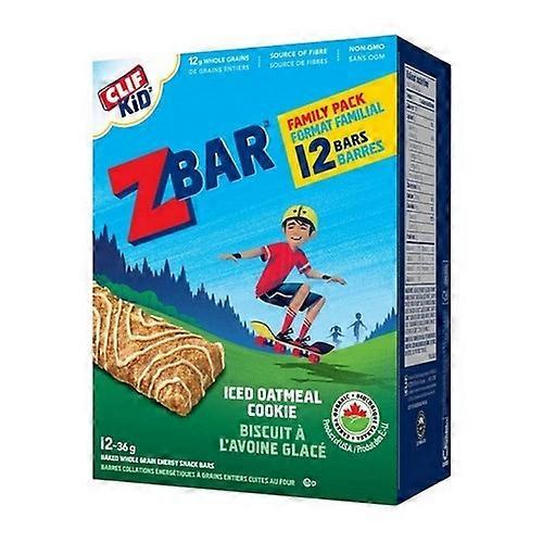Clif Bar Kid Zbar 冰镇燕麦饼干有机能量棒,36 克 x 12 支
