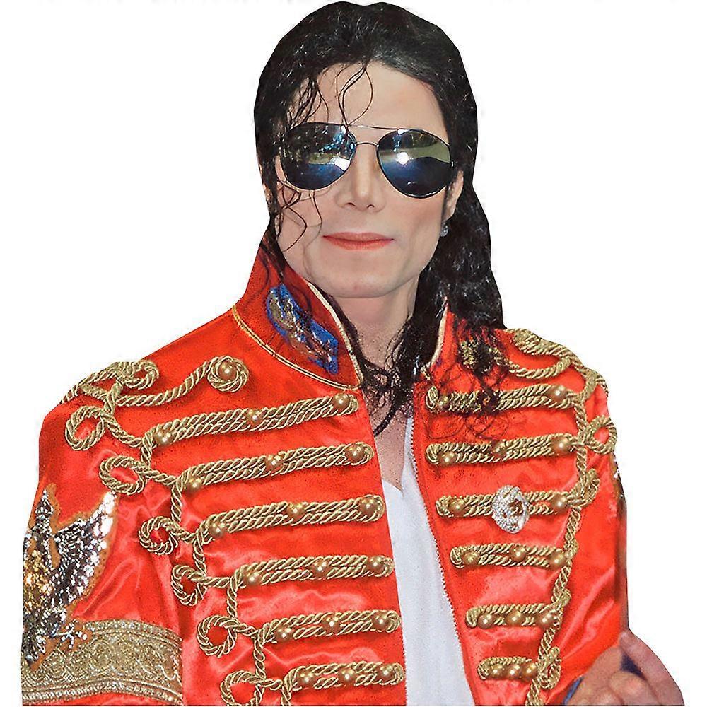 Michael Jackson (Red Jacket) Half Body Buddy Cutout