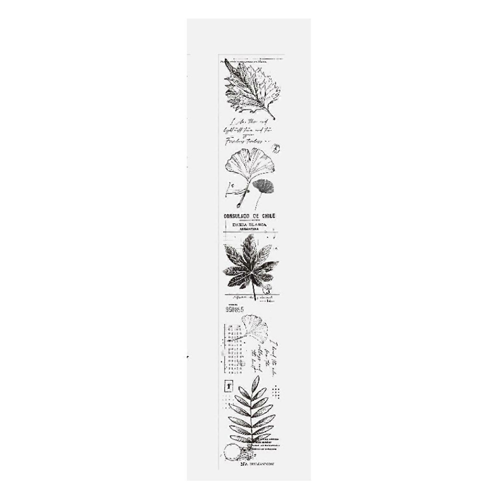 Vintage Style PET Decorative Tape - Easy Peel for Journaling and Planning
