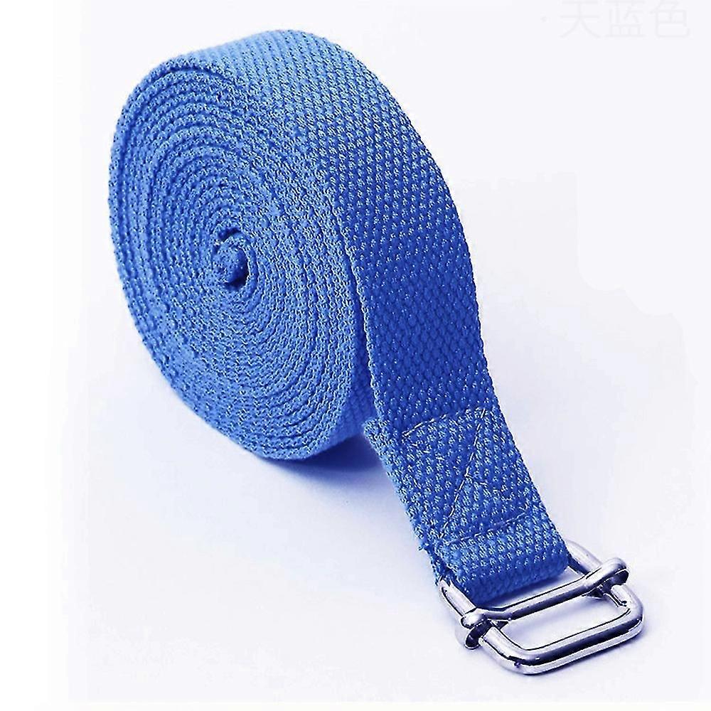 Yoga Band -tool For Flexibility | Exercises | Yoga Belt Strap With Adjustable Metal Sliding Bule,8853