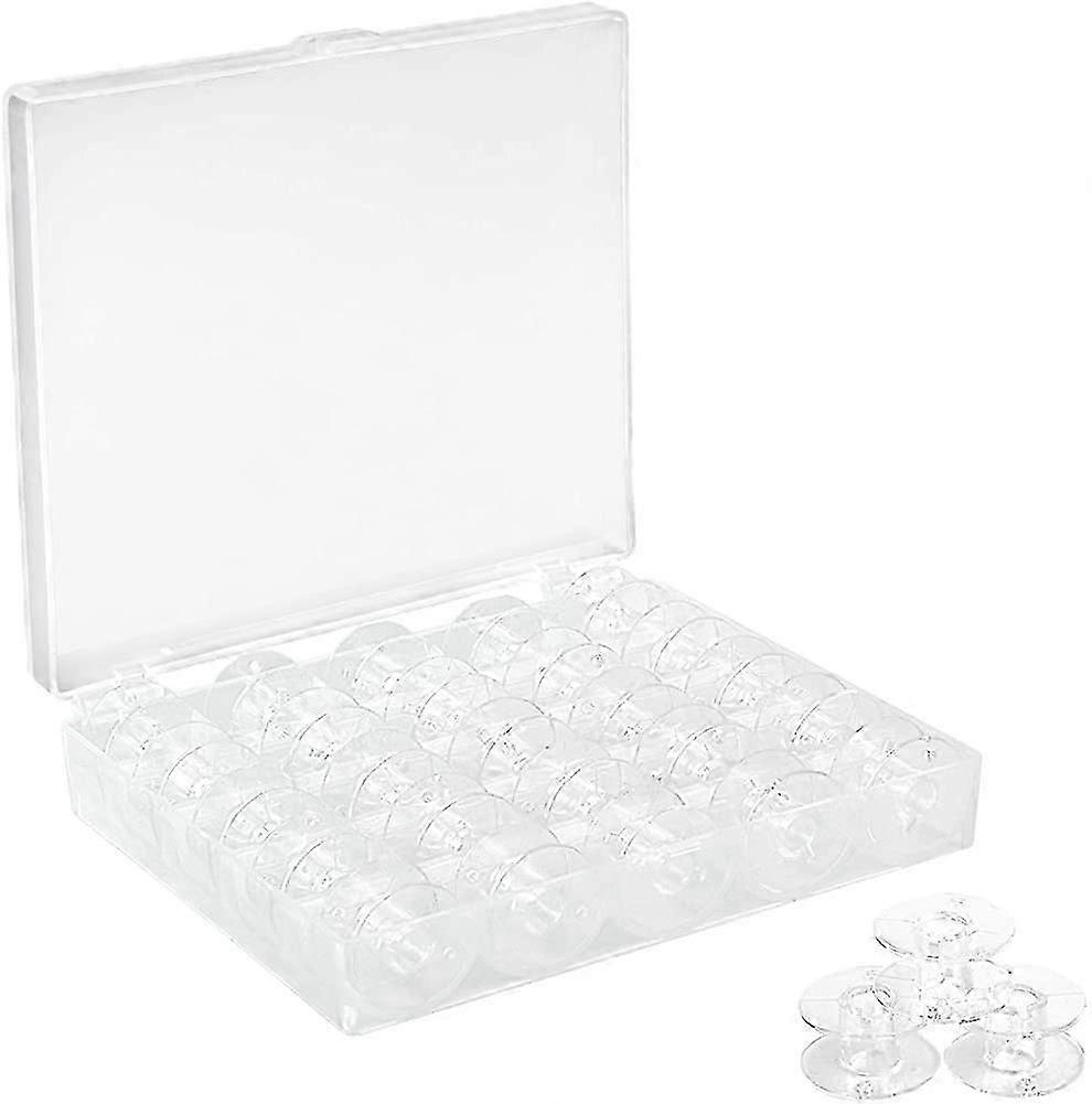 Sewing Machine Bobbins Clear Bobbins Sewing Machine Bobbins with Storage Box
