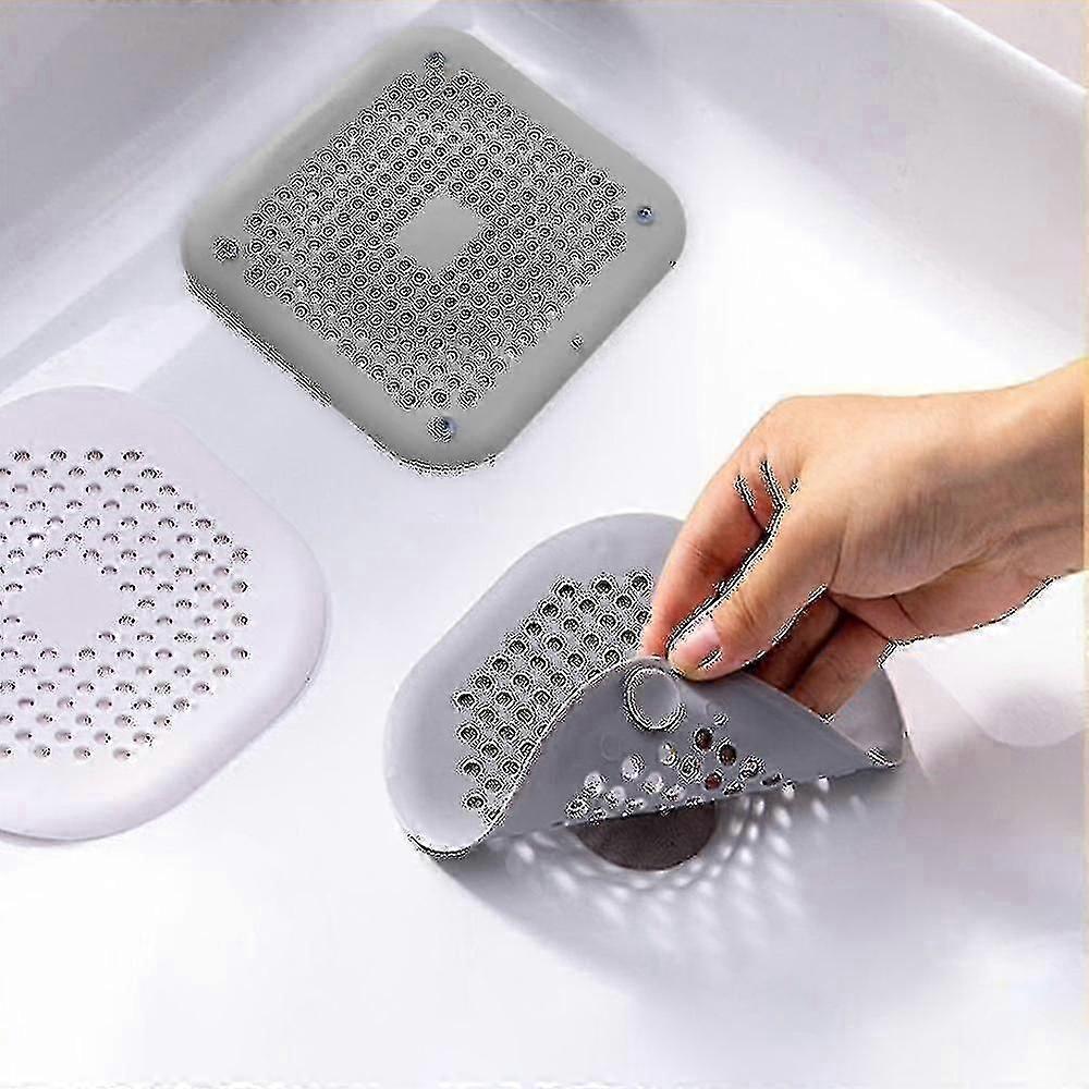 2pcs/4pcs تصفية الشعر بالوعة مكافحة حجب مصفاة حوض استحمام دش الكلمة استنزاف سدادة سيليكون المطبخ مزيل العرق التوصيل اكسسوارات الحمام ذات جودة عالية