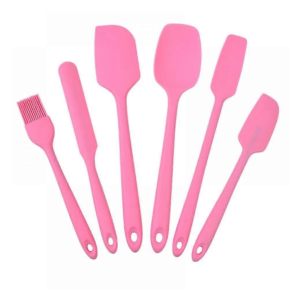 Kitchenware Baking Tools Cream Silicone Kitchenware Set of 9 Kitchen Utensils Cake Scraper Blade