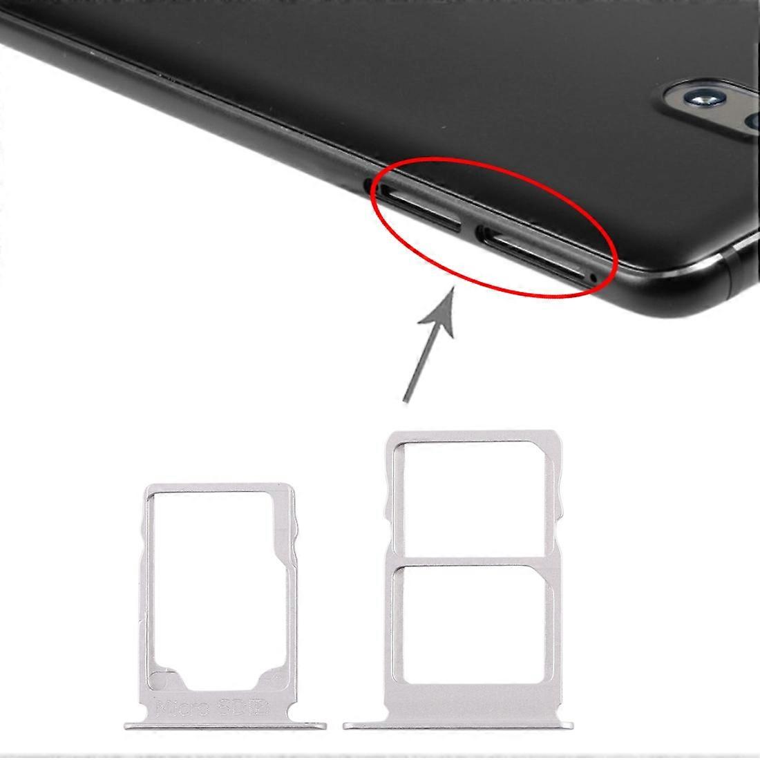 SIM Card Tray + SIM Card Tray + Micro SD Card Tray for Nokia 3.1 TA-1049 TA-1057 TA-1063 TA-1070