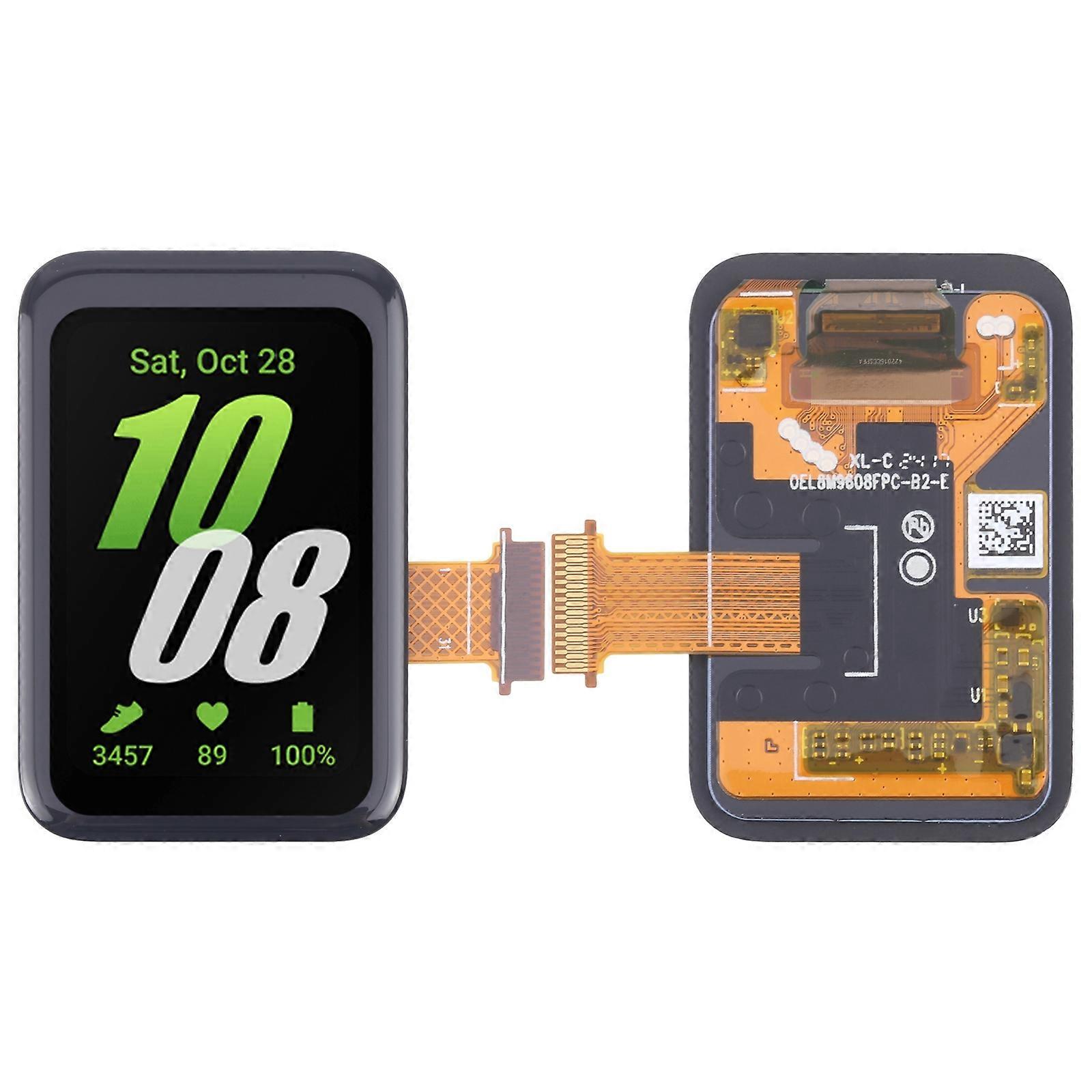 لشاشة LCD متوافقة مع Samsung Galaxy Fit3 مع تجميع كامل للمحول الرقمي