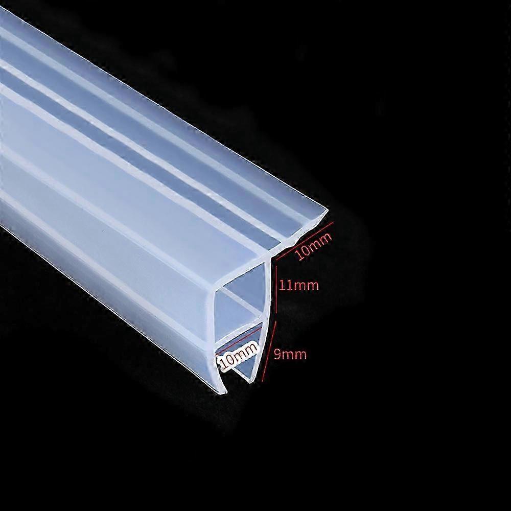 100 ס"מ רצועת אטם מסך מקלחת Pvc דלת Pvc רצועות אטם מקלחת לזכוכית 1 עד 10 מ"מ ללא דבק רצועת מזג אוויר עמידה למים