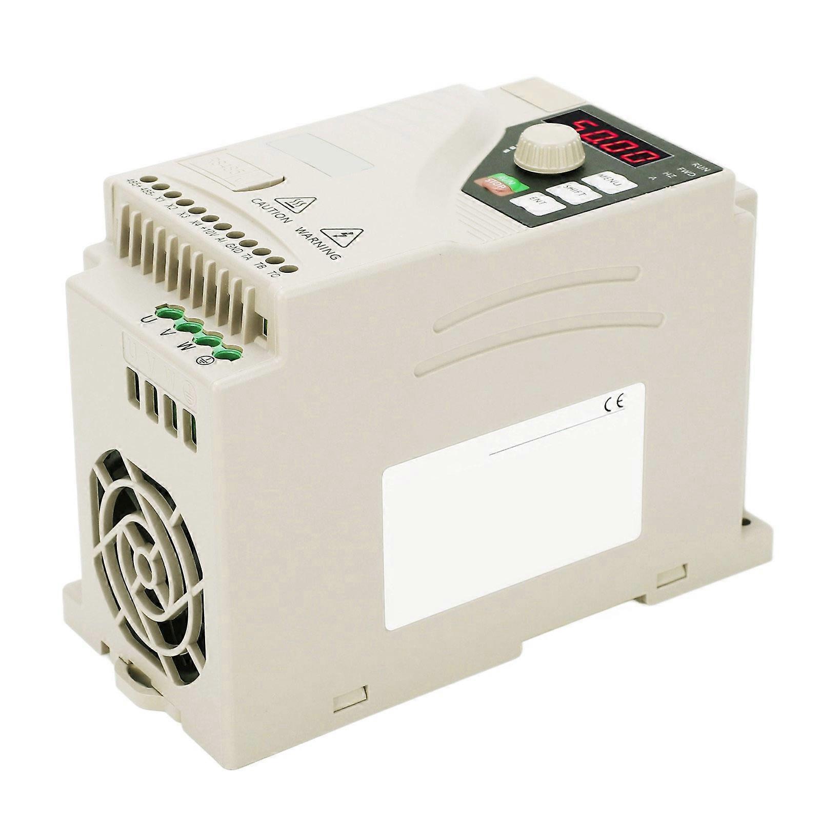 Variable Frequency Drive VFD AC 220V 0.75KW 1PH Input 3PH Output RS485 Communication