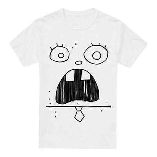 SpongeBob SquarePants Mens Doogle Face T-Shirt