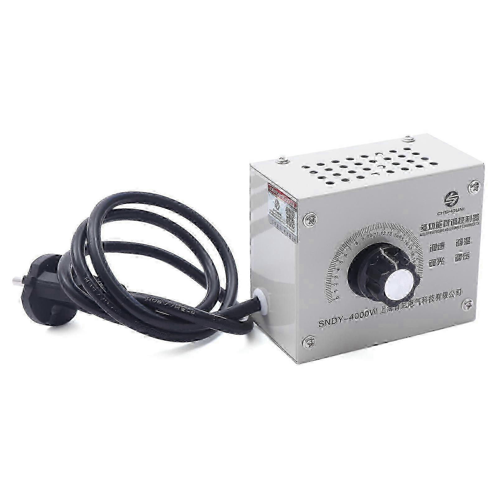 4000W 220V SCR Digital Voltage Controller Power Regulator