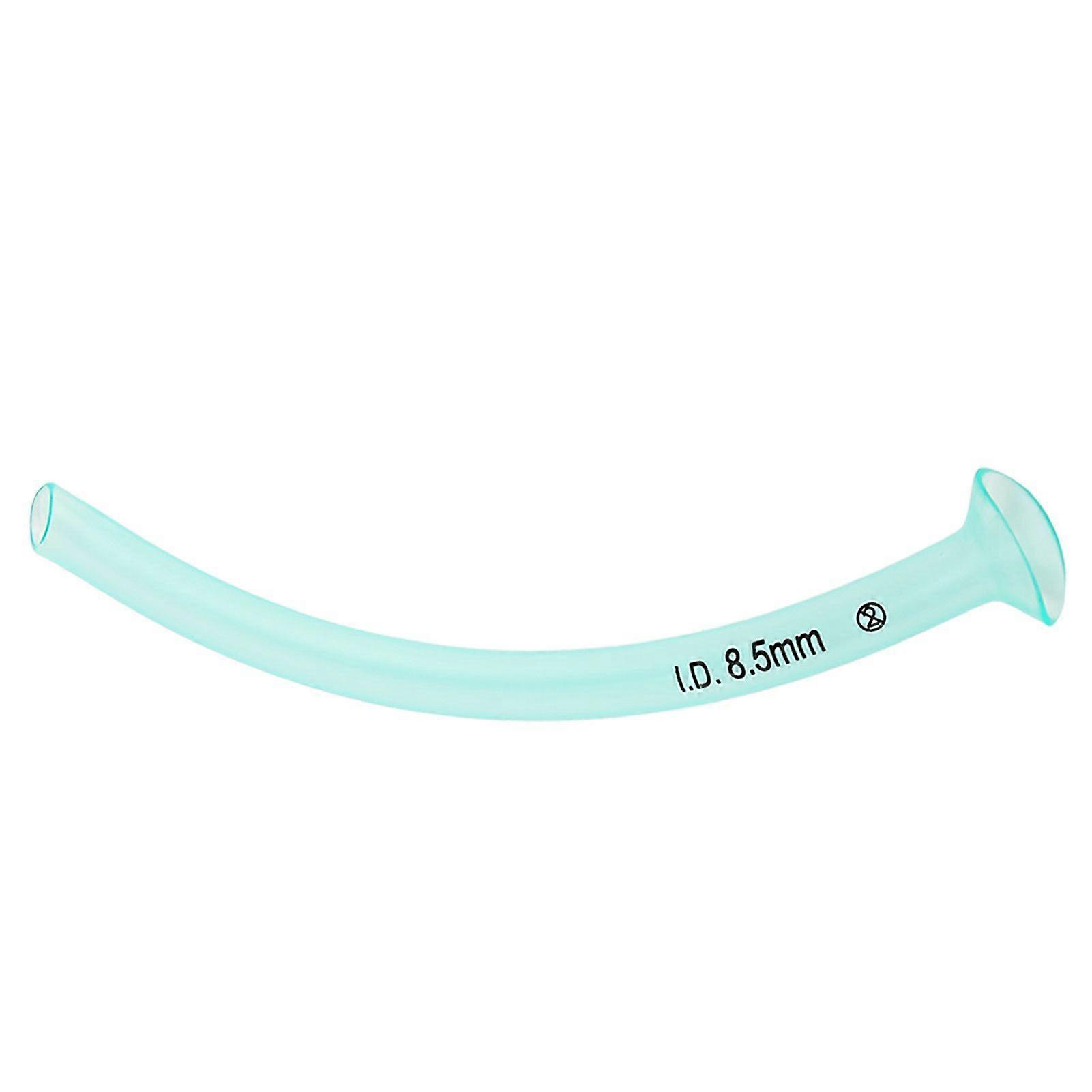 Tube des voies respiratoires nasopharyngées Conduit d’urgence nasopharyngé jetable Voies respiratoires orales vertes 8,5 mm