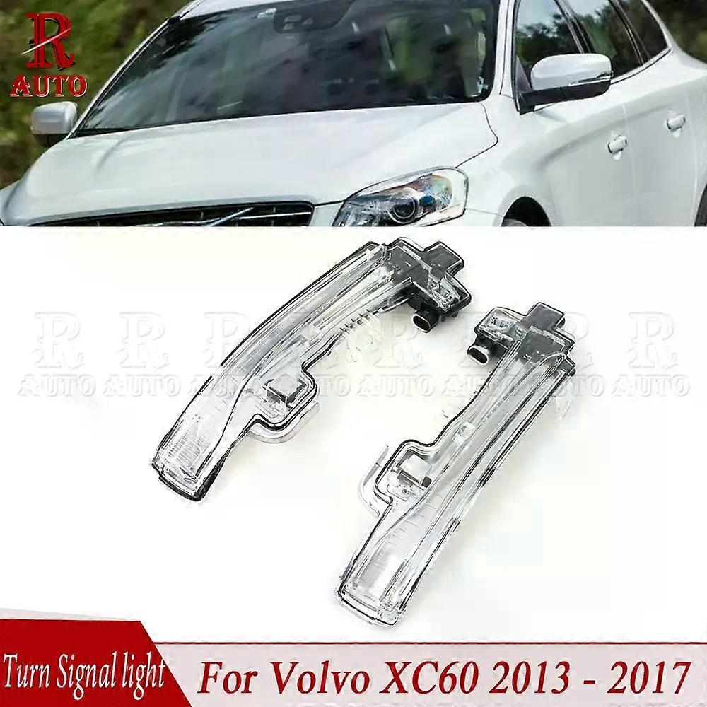 Rearview Mirror Turn Signal Light Lens Car Side Mirror Indicator Lamp 31371879 For Volvo XC60 2013 2014 2015 2016 2017