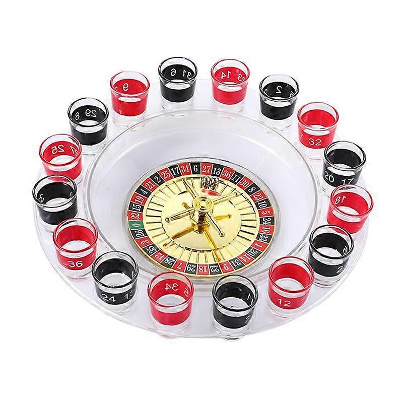 16 Cups Of Lucky Wheel Entertainment Turntable Drinkware Game Turntable Bar Supplies