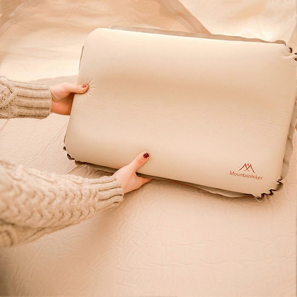 Travel Inflatable Airbag Bed Overnight Camping U-Shaped Pillow TPU Neck Stretcher Backrest Airplane Pillow Head Rest Equipment