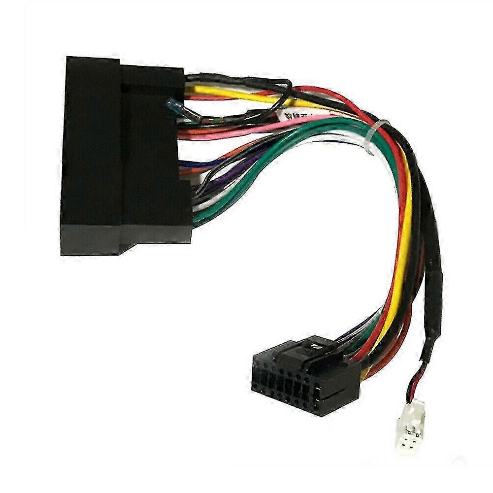 Car Stereo Audio 16 PIN Android Power Wiring Harness Adaptor for Carens K2/K3/K4/K5 IX35 f54