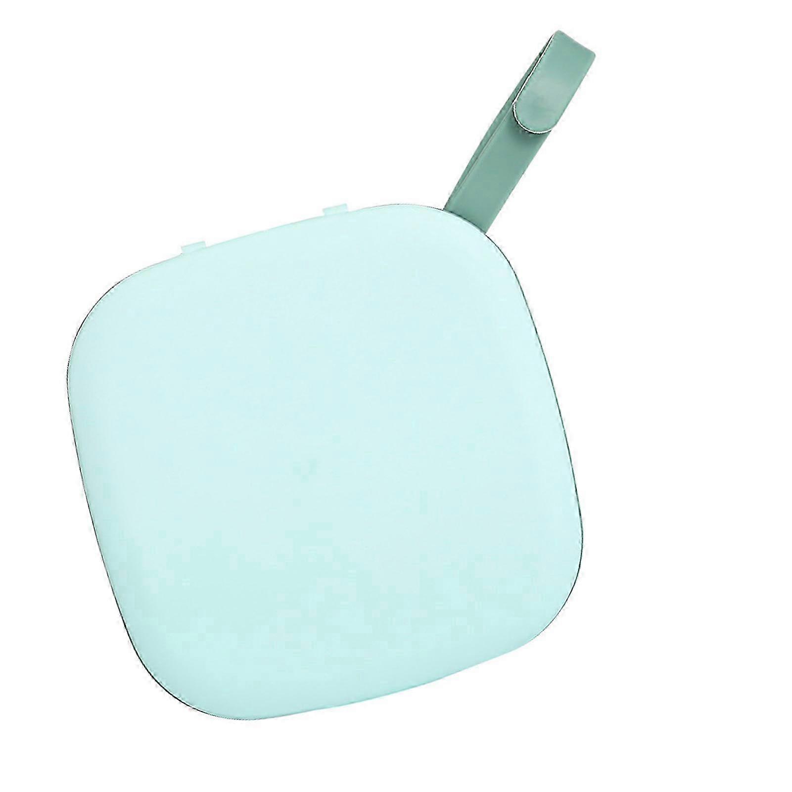 Face Cover Storage Box Plastic Portable Mouth Covering Organizer Case with Handle for Cosmetic Credit Card f74