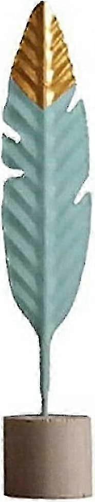 الحديثة ريشة خشبية النحت الحرف اليدوية نمط بسيط الفن الأثاث عرض الحلي للمكتب المنزلي