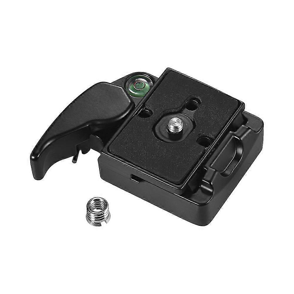 Quick Release Plate Clamp Adapter With Qr Plate 1/4 Inch Screw