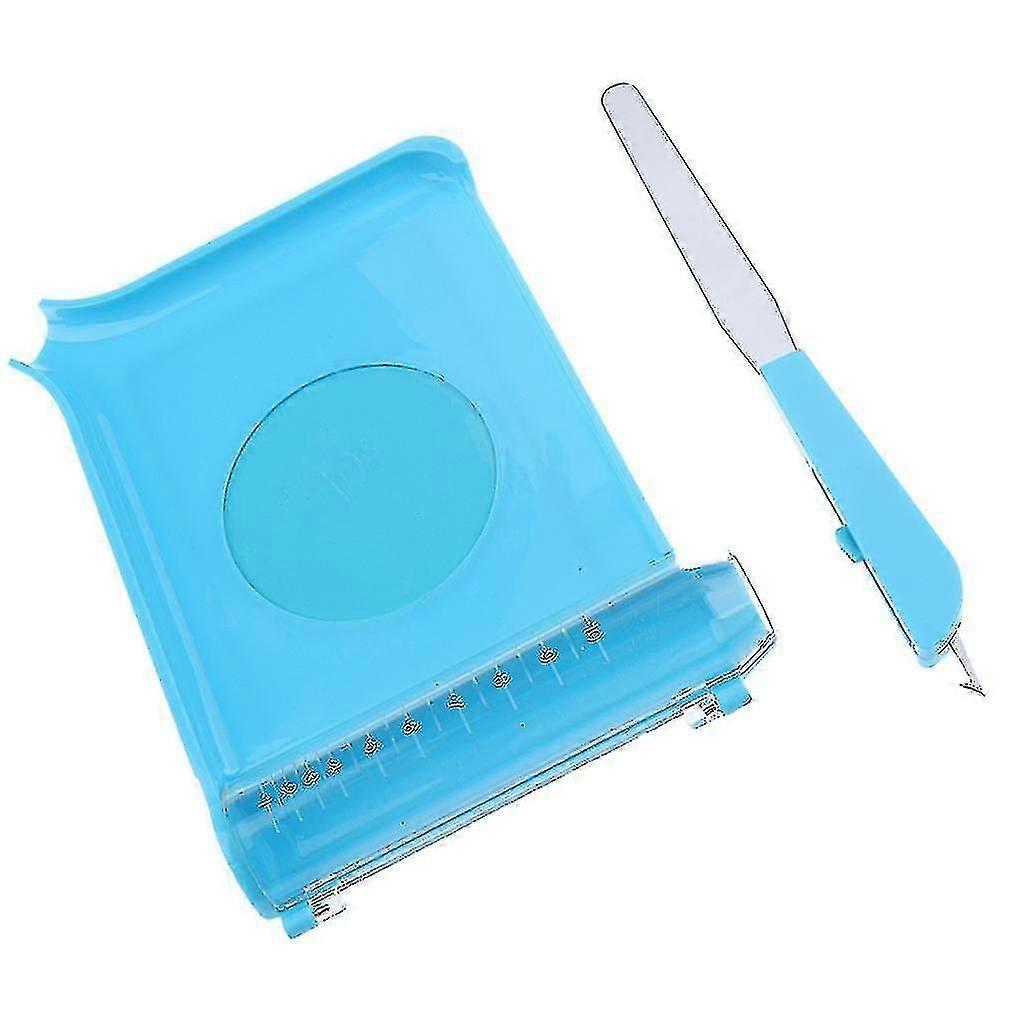 Pill Counting Tray With Spatula7.875.12inch Blue