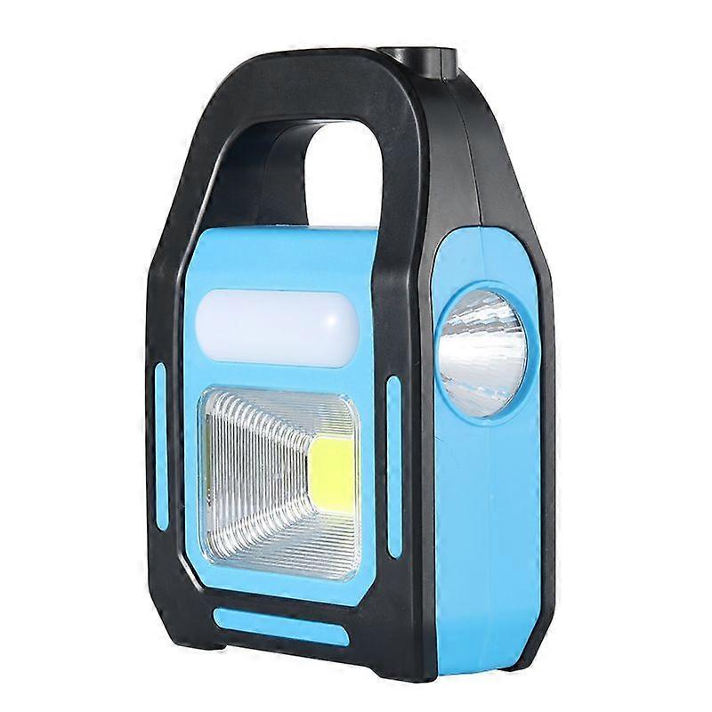 Solar USB Rechargeable Brightest COB LED Camping Lantern, Charging for Device, Waterproof Emergency Flashlight LED Light