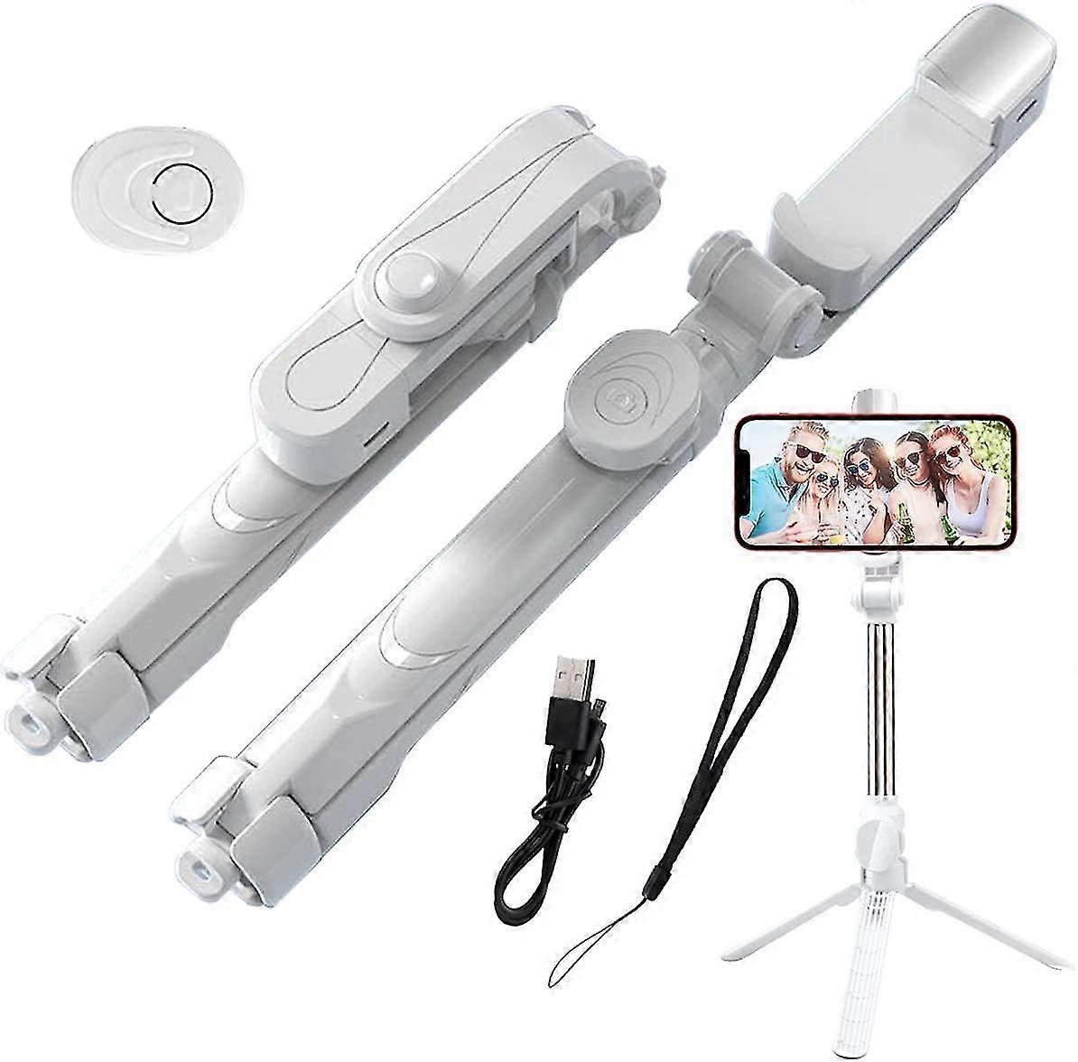 2024 Selfie Clip On Ring Light, Mini Rechargeable 9 Level Adjustable Brightness Light With 32 Led,usb Flash Lighting