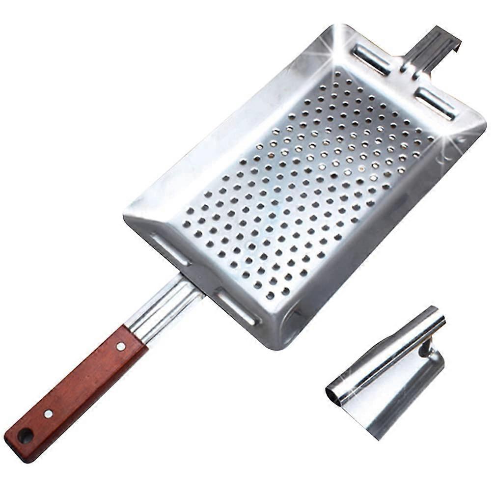 Spaghetti Strainer Noodle Press Maker Spaetzle Maker Kitchen Tool Stainless Steel Easy to Clean 2-in-1 Design