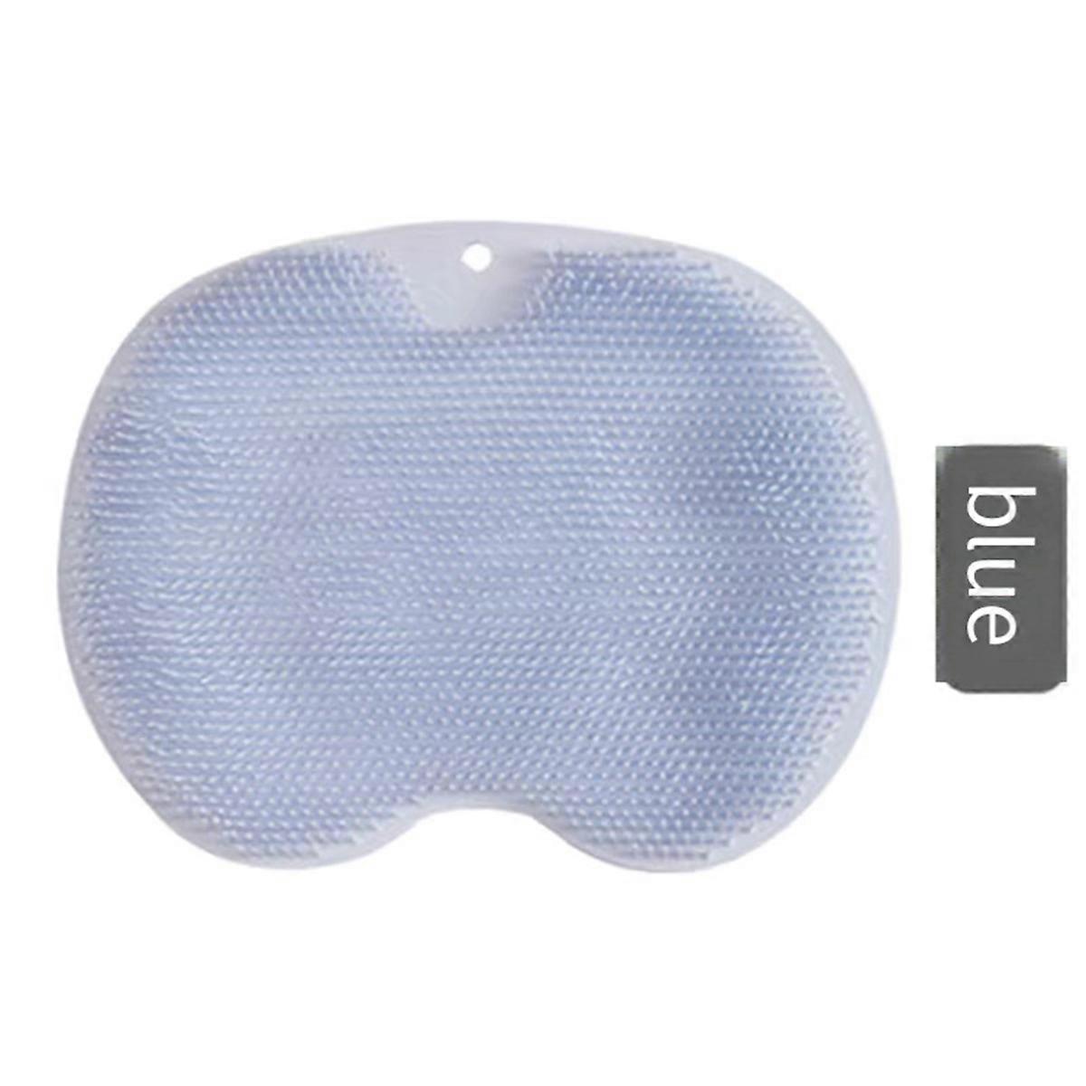 10PCS Shower Foot Scrubber Mat with Non-Slip Suction Cups Foot Back