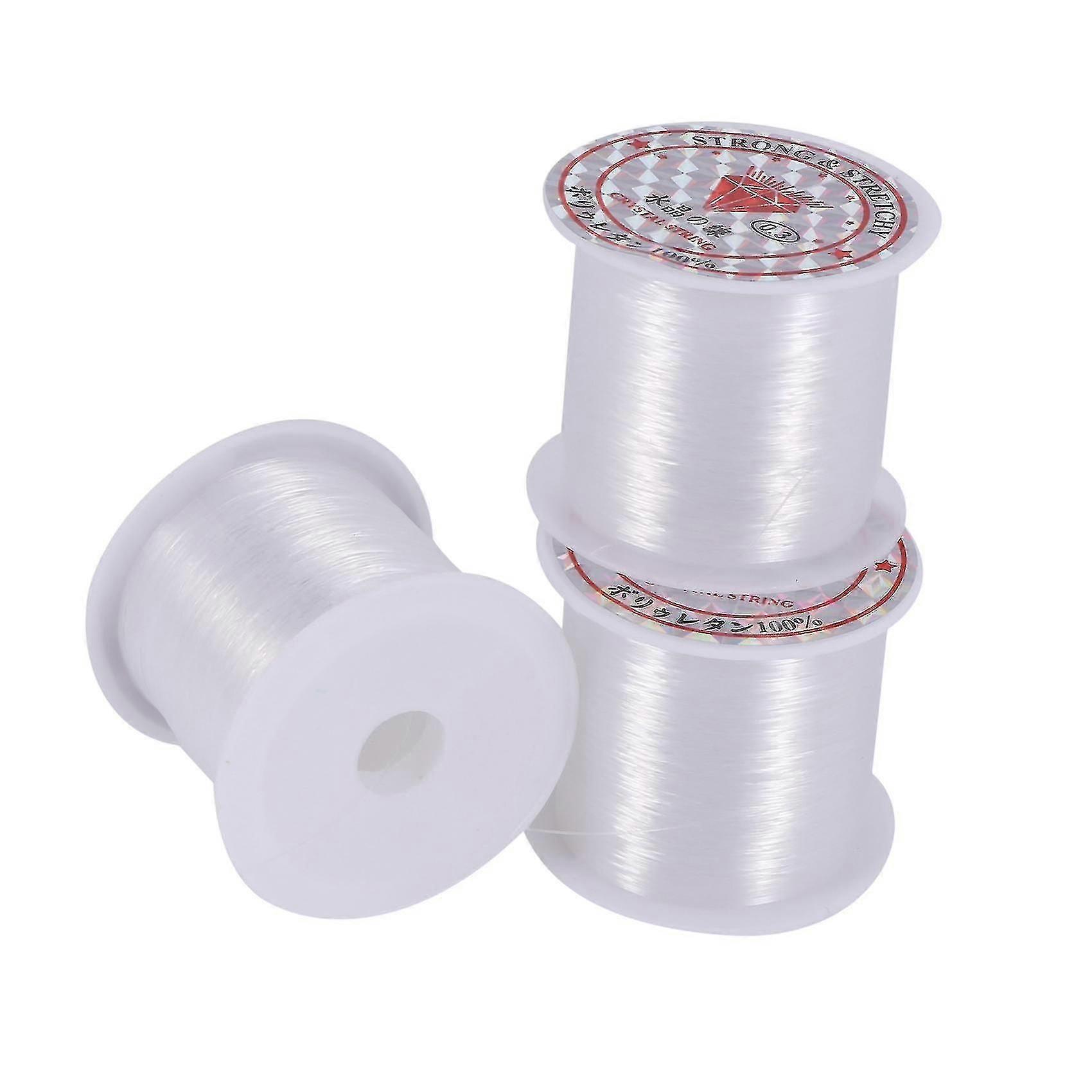 3 Pcs 0.m Nylon Spool Beading String Jewelry Beading Thread For Di