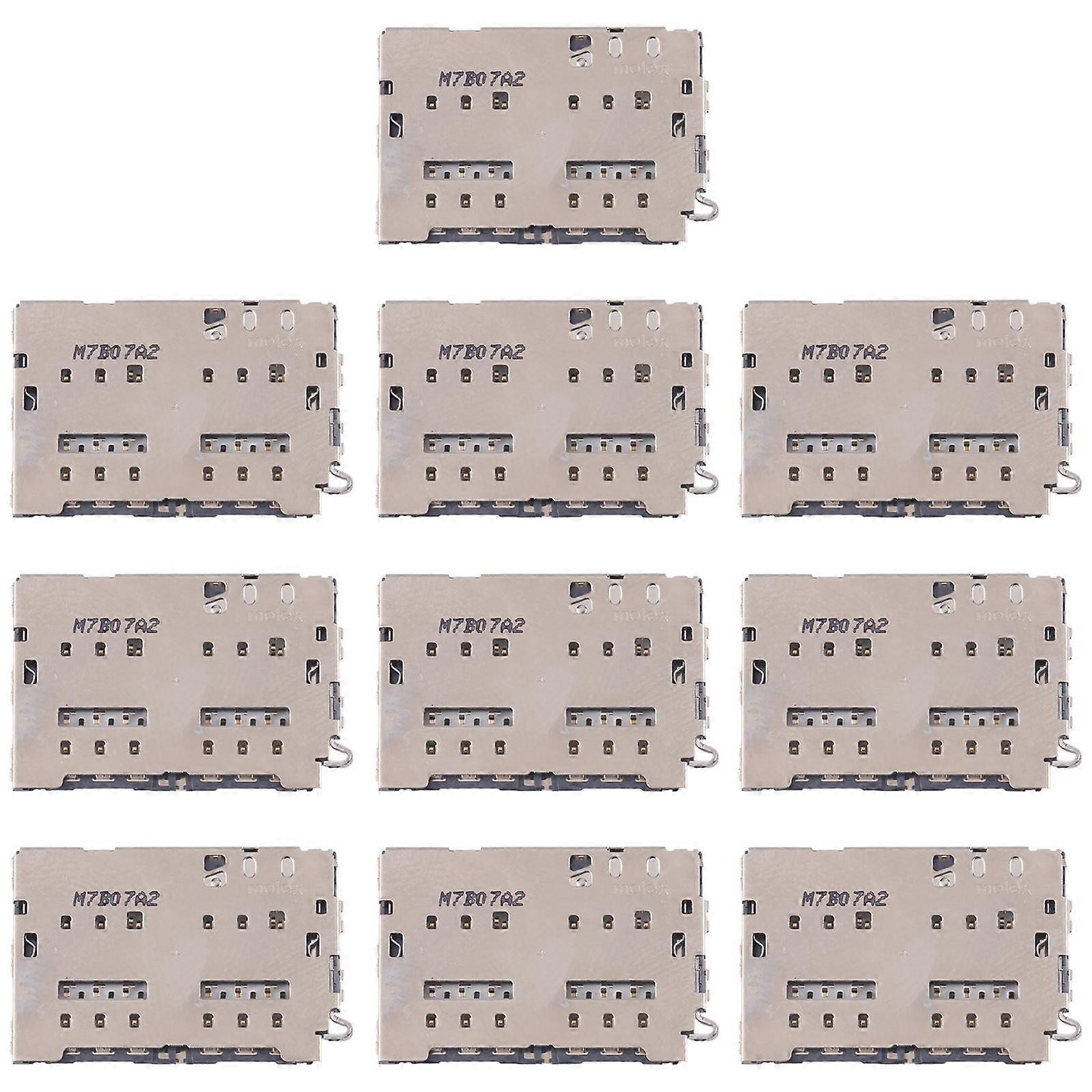 10pcs COMPATIBLE Dual SIM Card Reader