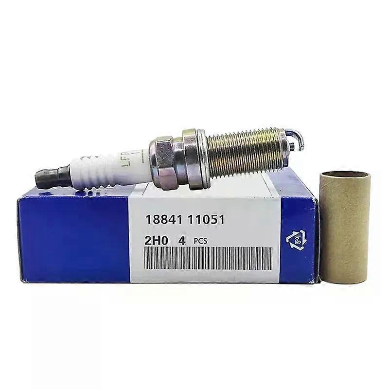 New Spark Plugs 18841-11051 LFR5A11 compatible for Hyundai Kia Sorento 2011-2012 2.4 3.5 1884111051 LFR5A-11 18841 11051 LFR5A 11