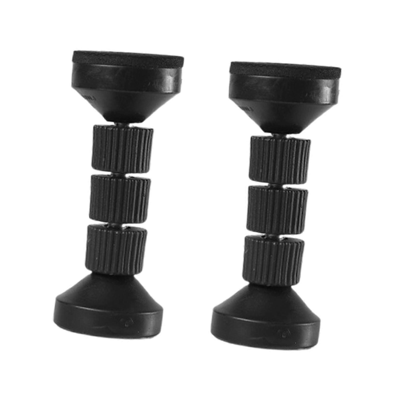 2x Headboard Stoppers Bed Frame Holder Threaded Bed Frame Fixer Adjustable